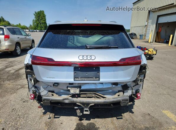 WA1VABGE7KB008940 2019 AUDI E-TRON Silver Rear view