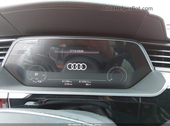 WA1VABGE7KB014205 2019 AUDI E-TRON Orange უკანა სავარძლების ხედი