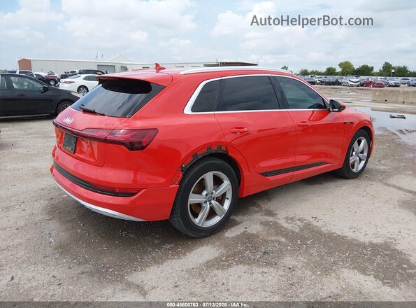 WA1VABGE7KB014205 2019 AUDI E-TRON Orange უკანა მარჯვენა