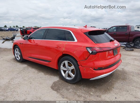 WA1VABGE7KB014205 2019 AUDI E-TRON Orange უკანა მარცხენა