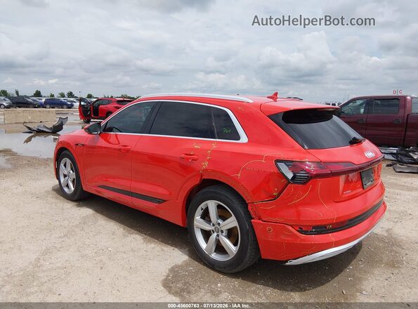 WA1VABGE7KB014205 2019 AUDI E-TRON Orange წინა ხედი