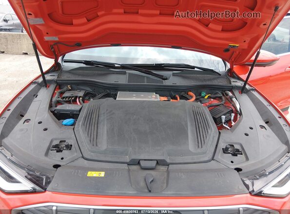WA1VABGE7KB014205 2019 AUDI E-TRON Orange უკანა ხედი