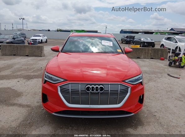 WA1VABGE7KB014205 2019 AUDI E-TRON Orange უკანა სალონის ხედი