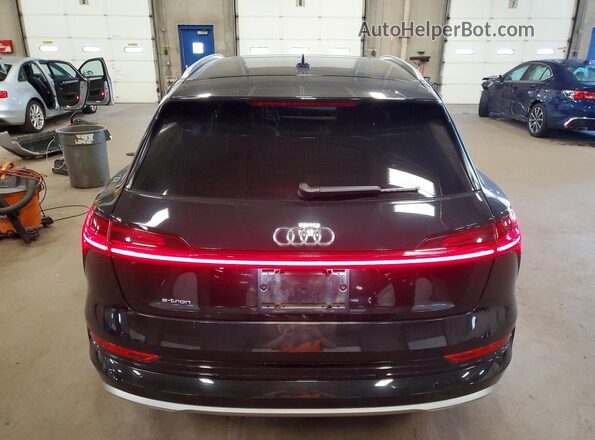 WA1VABGE8KB020532 2019 AUDI E-TRON Black Widok z tyłu