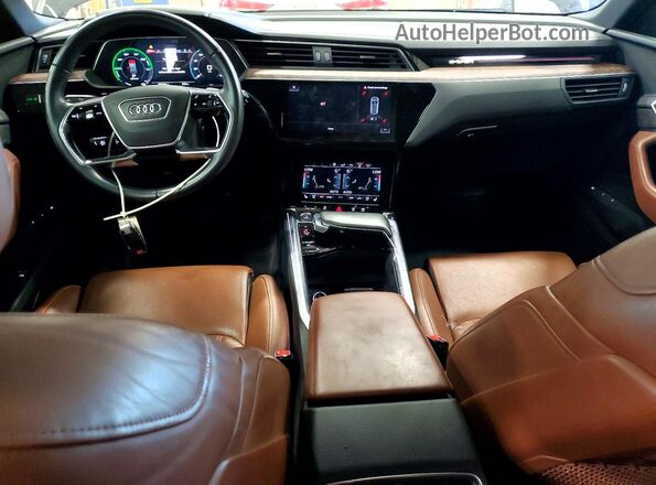 WA1VABGE8KB020532 2019 AUDI E-TRON Black Widok deski rozdzielczej
