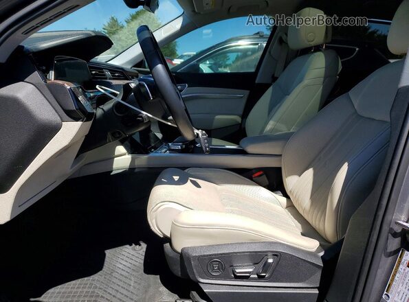 WA1VABGE9KB010060 2019 AUDI E-TRON Gray Սալոնի դիմացի տեսք