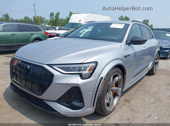 WA1VCBGE2NB035588 2022 AUDI OTHER Gray Առջևի ձախ երեք քառորդ տեսարան