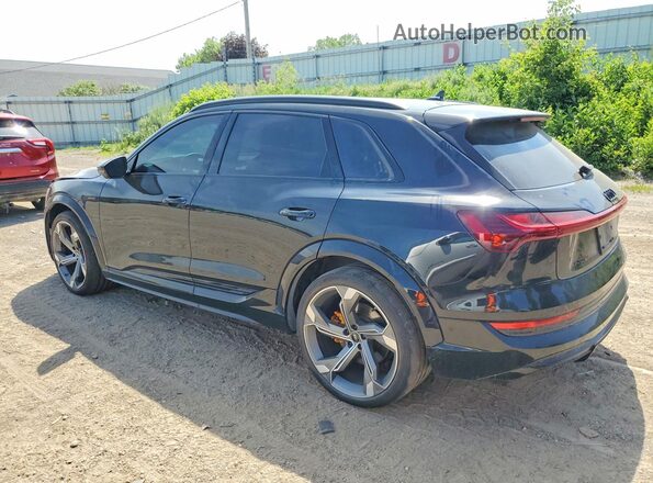 WA1VCBGE3NB039763 2022 AUDI E-TRON Black Задня ліва чверть
