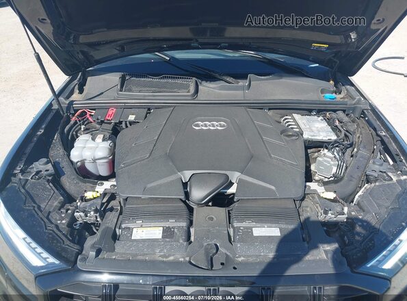 WA1VVBF71SD009285 2025 AUDI Q7 Black Vista del compartimento del motor