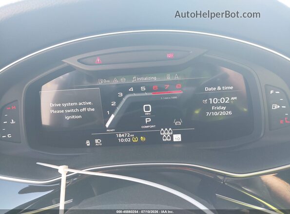WA1VVBF71SD009285 2025 AUDI Q7 Black Vista de los asientos traseros