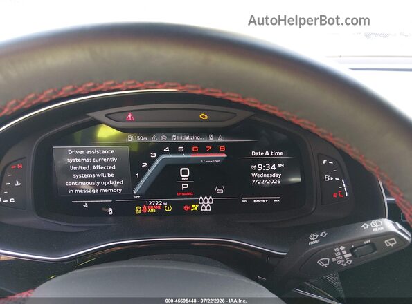 WA1VWBF70SD022705 2025 AUDI SQ7 Gray Rear seats view