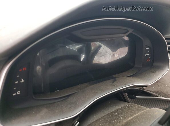 WA1VWBF75SD005320 2025 AUDI SQ7 Black Vista del cuadro de instrumentos