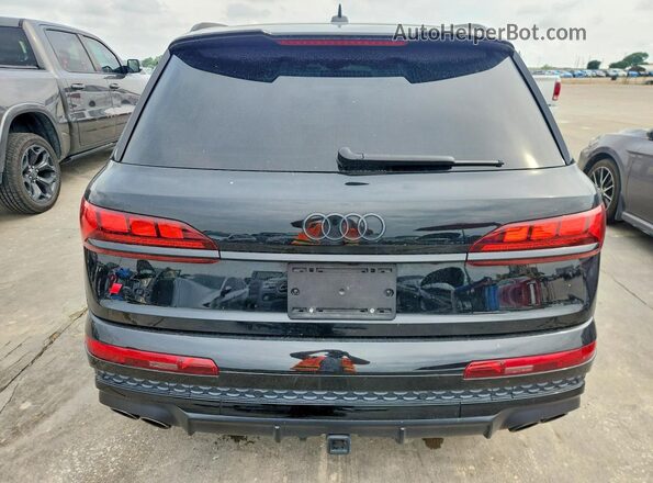 WA1VWBF77SD012155 2025 AUDI SQ7 Black Հետևի տեսք
