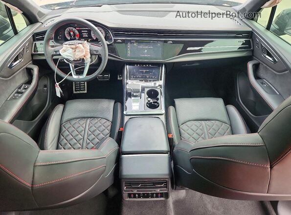 WA1VWBF77SD012155 2025 AUDI SQ7 Black Առջևի վահանակի տեսք