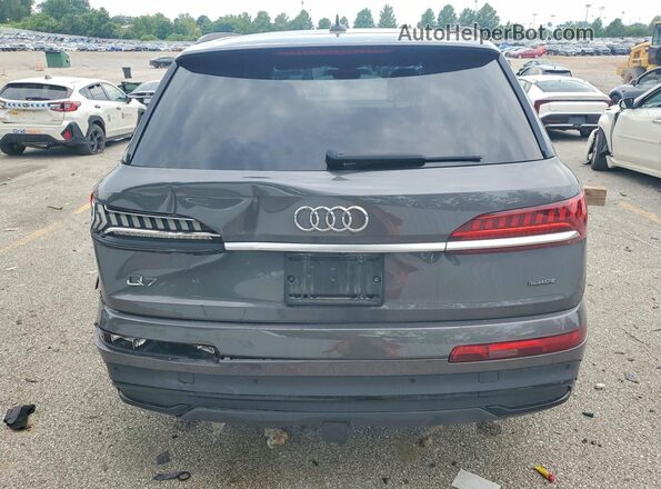 WA1VXAF72MD033165 2021 AUDI Q7 Gray უკანა ხედი