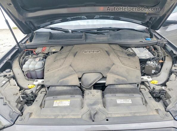 WA1VXAF72MD033165 2021 AUDI Q7 Gray ძრავის განყოფილების ხედი