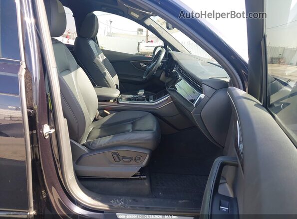 WA1VXAF74MD020109 2021 AUDI Q7 Black Սալոնի դիմացի տեսք