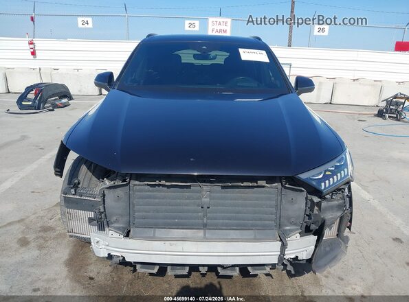 WA1VXAF74MD020109 2021 AUDI Q7 Black Սալոնի հետևի տեսք