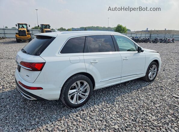 WA1VXAF76MD010651 2021 AUDI Q7 White Задня права чверть