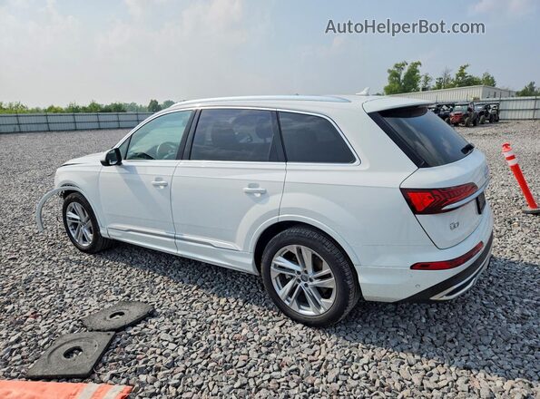 WA1VXAF76MD010651 2021 AUDI Q7 White Задня ліва чверть