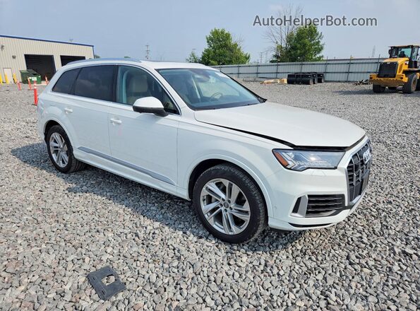 WA1VXAF76MD010651 2021 AUDI Q7 White Передня права чверть