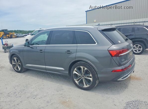 WA1VXAF77MD026986 2021 AUDI Q7 Gray Задня ліва чверть