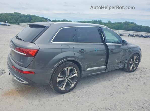 WA1VXAF77MD026986 2021 AUDI Q7 Gray Задня права чверть