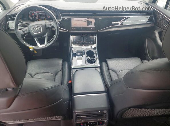 WA1VXAF77MD026986 2021 AUDI Q7 Gray Вид панелі приладів