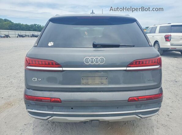 WA1VXAF77MD026986 2021 AUDI Q7 Gray Вид ззаду