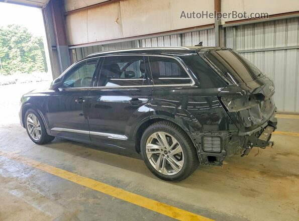 WA1VXBF71ND014212 2022 AUDI Q7 Black უკანა მარცხენა