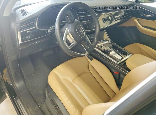 WA1VXBF71ND014212 2022 AUDI Q7 Black წინა პანელის ხედი