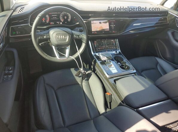 WA1VXBF73PD004140 2023 AUDI Q7 White Вид панелі приладів