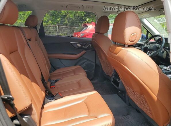 WA1VXBF76ND006025 2022 AUDI Q7 Blue უკანა სალონის ხედი