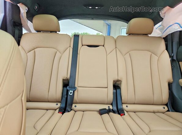 WA1VXBF76PD012300 2023 AUDI Q7 White Rear seats view