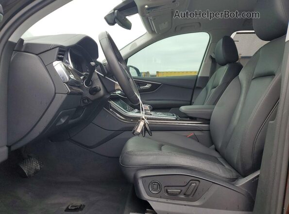 WA1VXBF77PD000415 2023 AUDI Q7 Black წინა სალონის ხედი