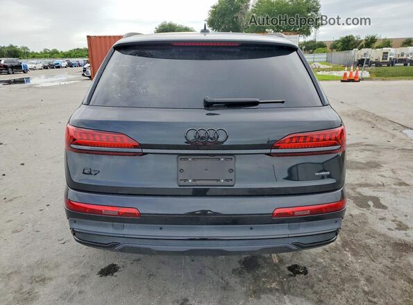 WA1VXBF77PD000415 2023 AUDI Q7 Black უკანა ხედი