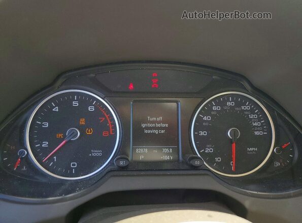WA1W7AFP6HA033598 2017 AUDI Q5 Silver Vista del cuadro de instrumentos