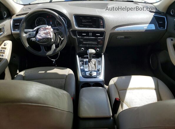WA1W7AFP6HA033598 2017 AUDI Q5 Silver Vista del salpicadero