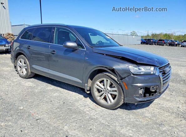 WA1WAAF70HD007739 2017 AUDI Q7 Gray Delantero derecho