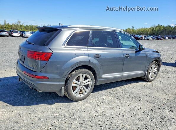 WA1WAAF70HD007739 2017 AUDI Q7 Gray Trasero derecho