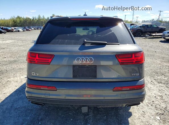 WA1WAAF70HD007739 2017 AUDI Q7 Gray Vista trasera