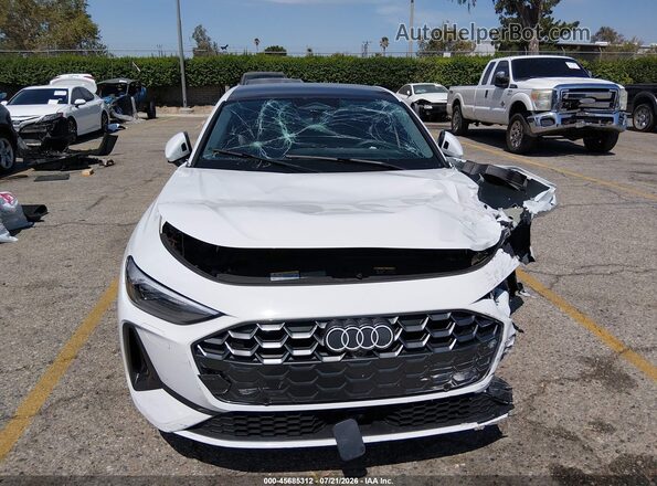 WAU1BCFU2SN058513 2025 AUDI ALL White Առջևի վահանակի տեսք