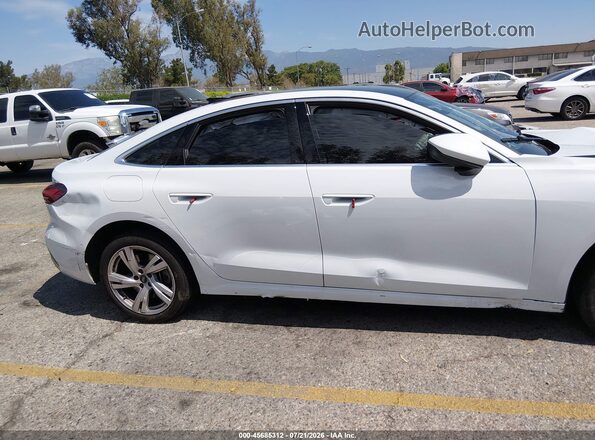 WAU1BCFU2SN058513 2025 AUDI ALL White Սարքավորումների վահանակի տեսք