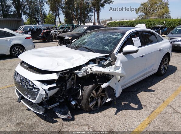 WAU1BCFU2SN058513 2025 AUDI ALL White Առջևի ձախ երեք քառորդ տեսարան