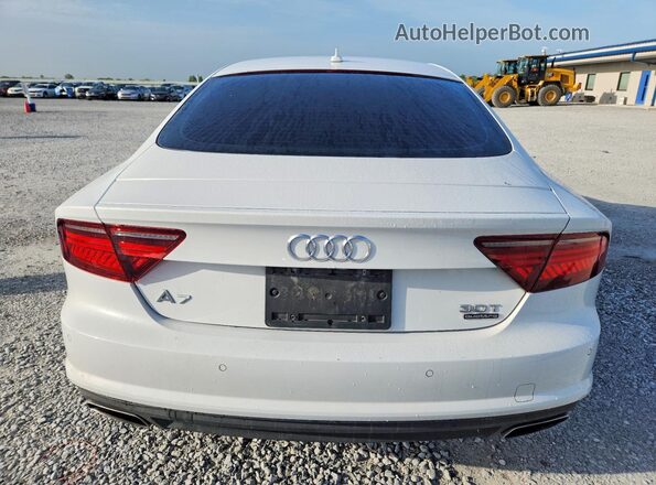 WAU22AFC7HN010207 2017 AUDI A7 White უკანა ხედი