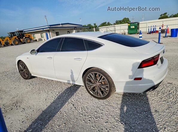 WAU22AFC7HN010207 2017 AUDI A7 White უკანა მარცხენა