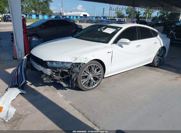 WAU23AFC0JN082692 2018 AUDI A7 White Vista tres cuartos delantera izquierda