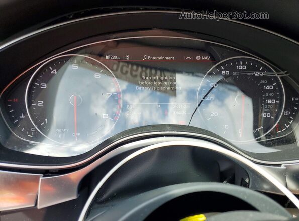WAU23AFC2JN074688 2018 AUDI A7 Черный Вид щитка приборов
