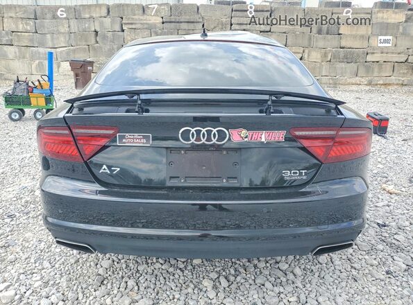 WAU23AFC2JN074688 2018 AUDI A7 Черный Вид сзади