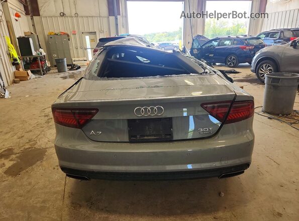 WAU23BFC2JN075782 2018 AUDI A7 Gray Вид ззаду